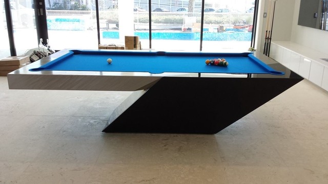 Custom pool table by mitchell pool tables contemporary for Pool design game