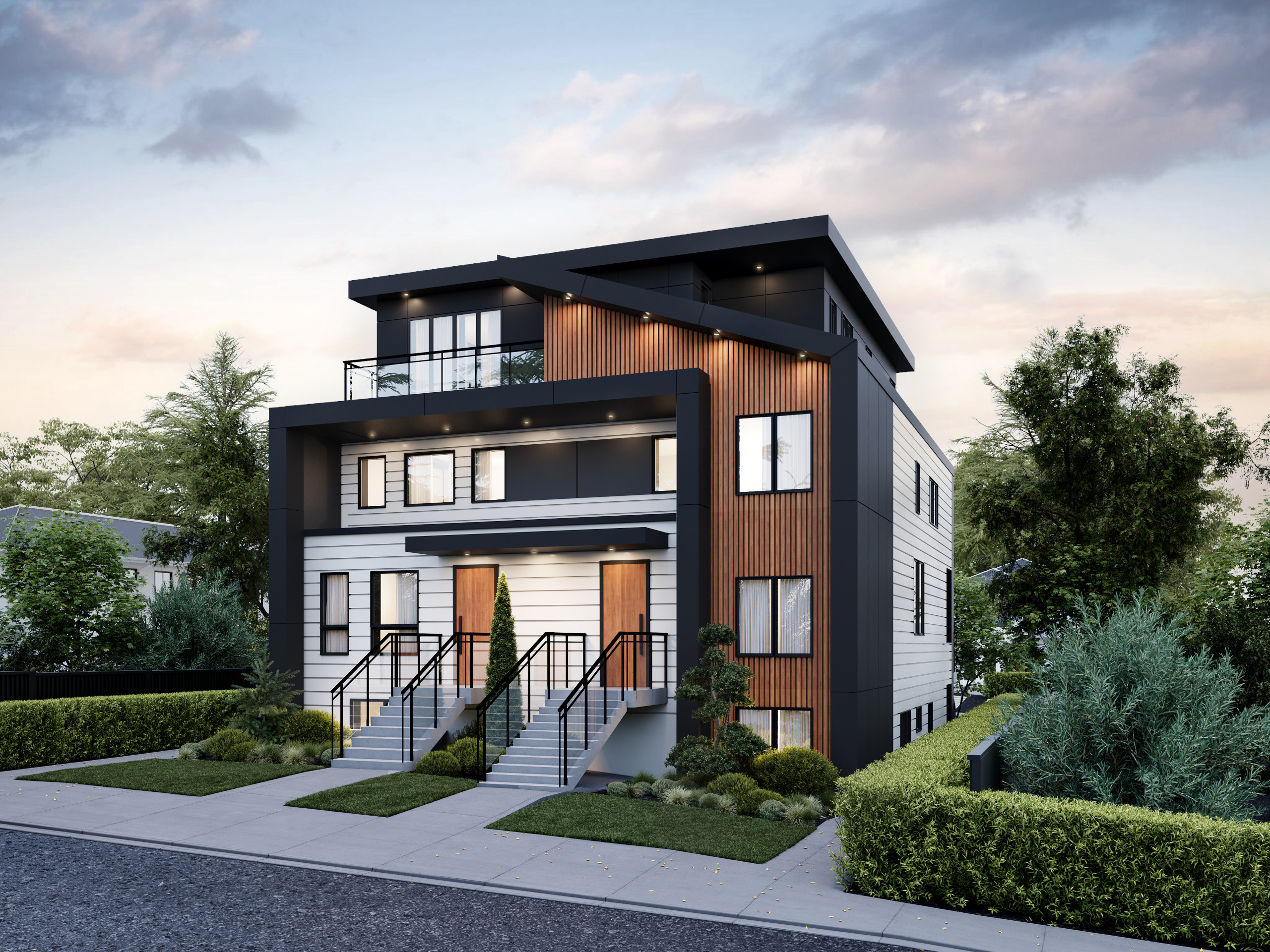 Patterson, Burnaby Modern Duplex