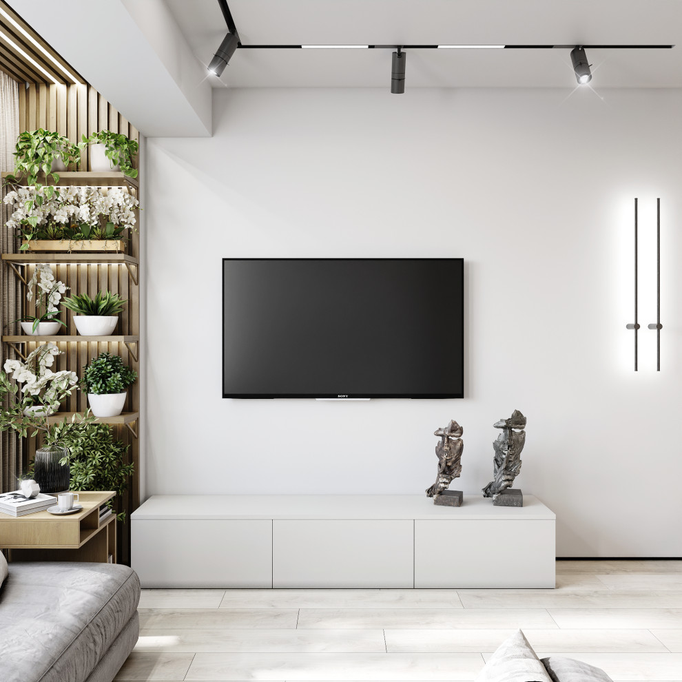 Визуализация интерьера в скандинавском стиле