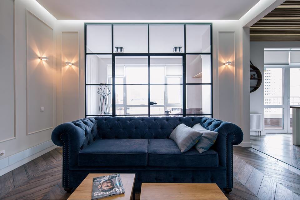 Стеклянная перегородка NAYADA-Standart