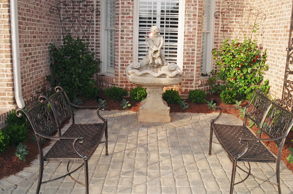 This is an example of a mediterranean deck in Atlanta.