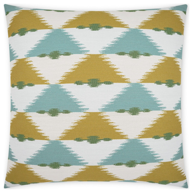 Outdoor Duality Pillow Capri, 22" x 22" Southwestern Outdoor