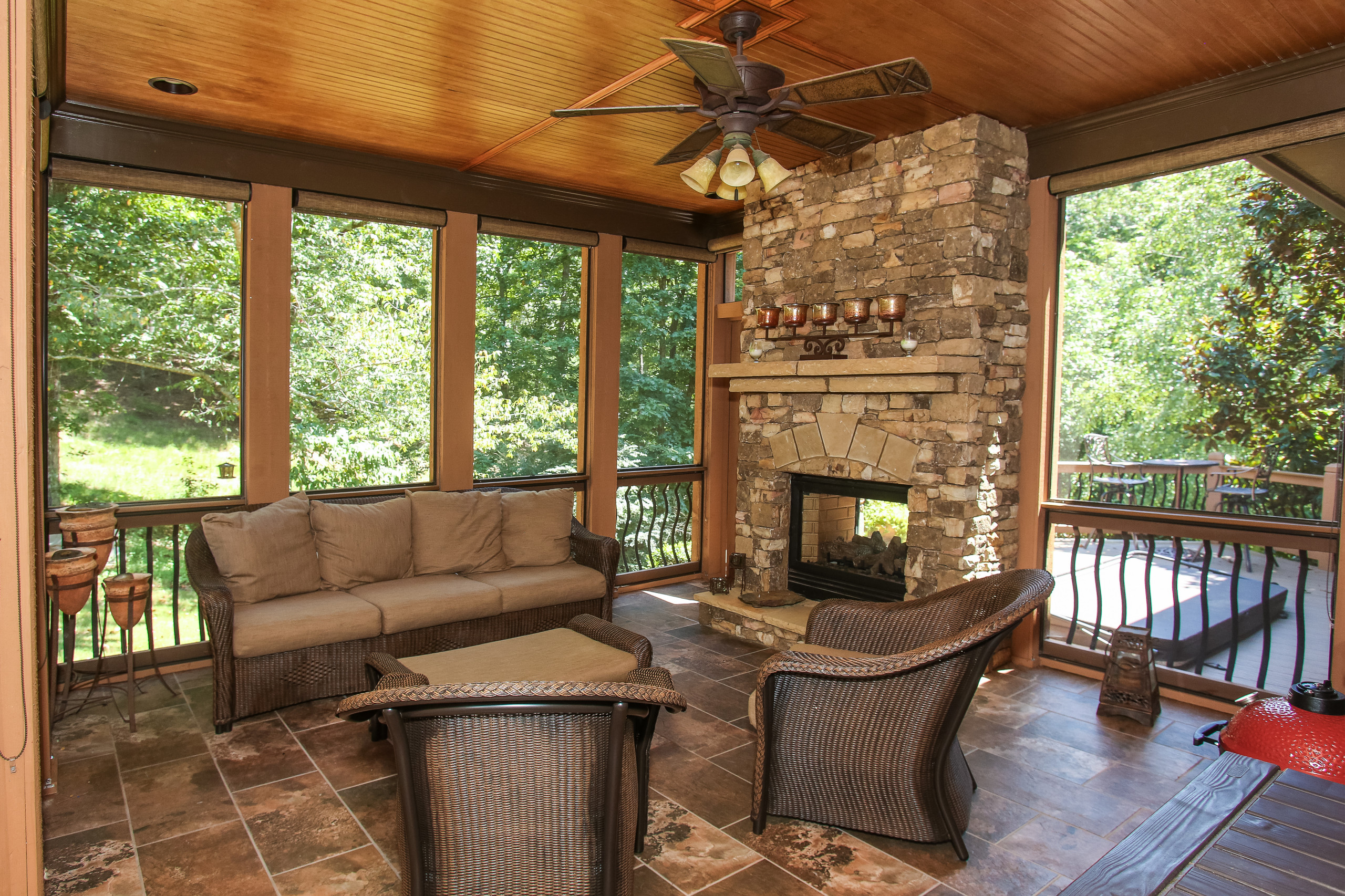 North Hall Screened Porch & Deck Repair