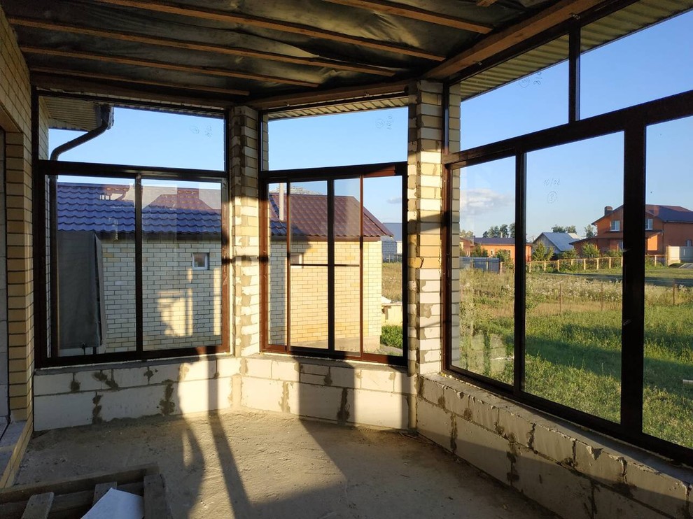 Веранда из алюминиевого профиля