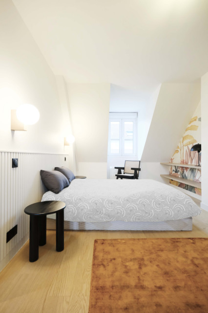 Maison Bellevue contemporary-sovrum