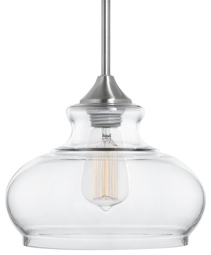 Ariella Ovale Glass Pendant Lamp