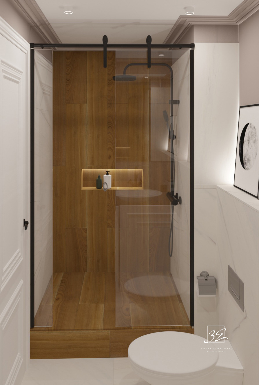 Небольшой совмещенный санузел