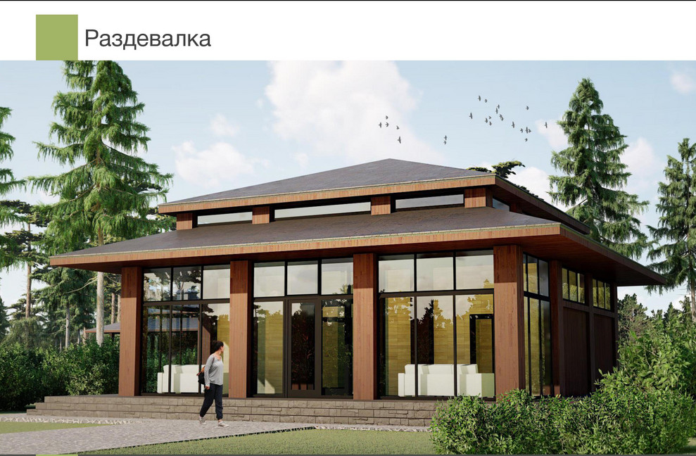 Эскизы проекта зоны отдыха