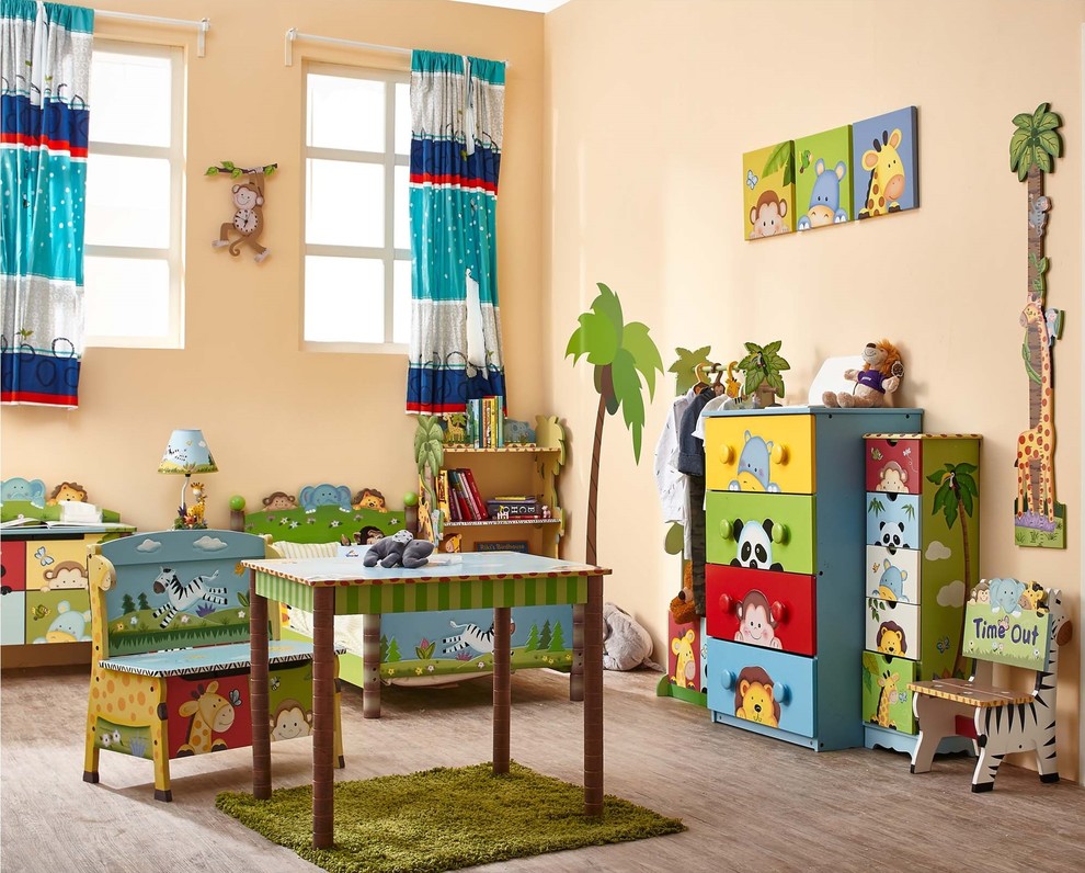 Inspiration for a transitional kids' room in Other.