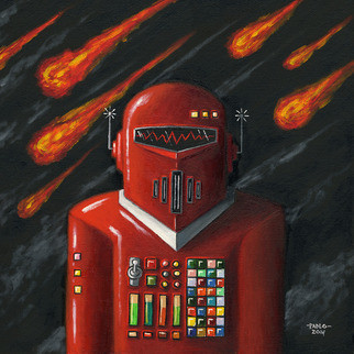 Robot 4 Original By John Padlo