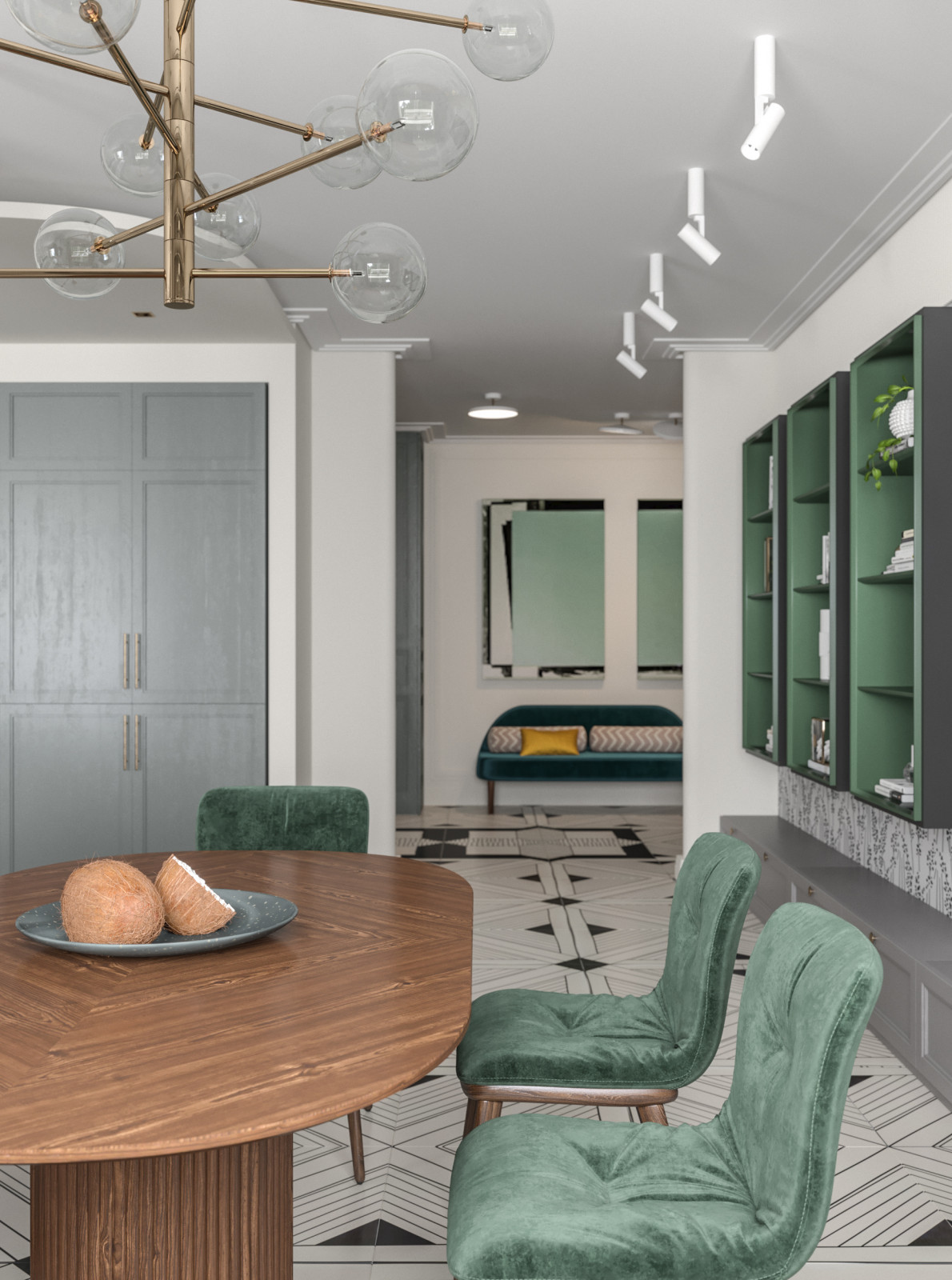 Квартира площадью 163 кв.м в Калининграде