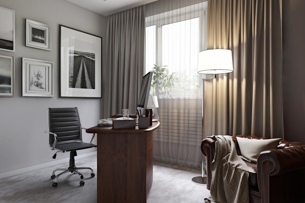 Дизайн интерьера "Строгое благородство"