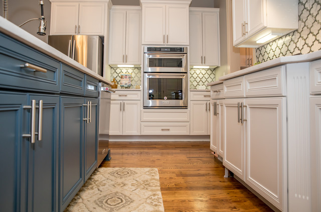 Beautiful Tile Work! transitional-kitchen