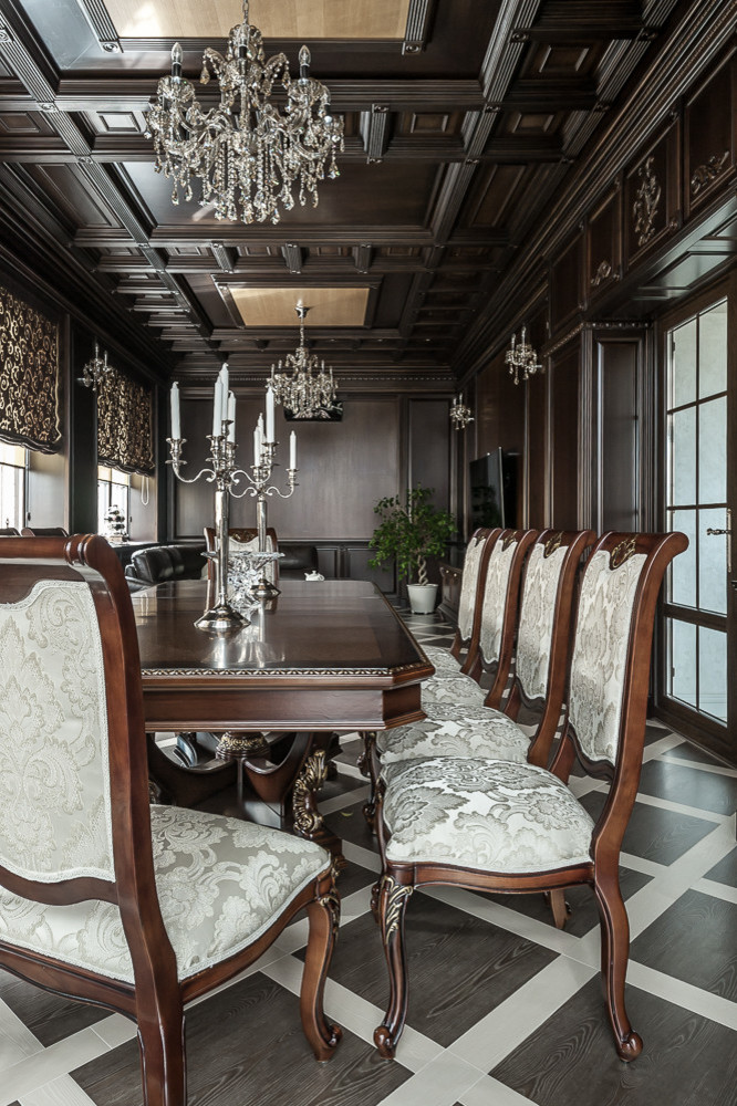 СТОЛОВАЯ В КЛАССИЧЕСКОМ СТИЛЕ