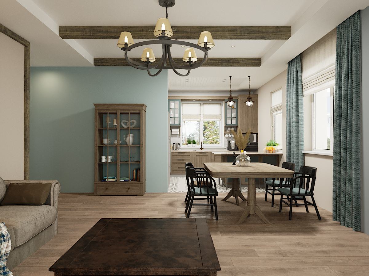 Дом в стиле шале Горная Поляна