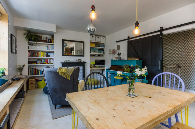 Hackney Flat eklektisk-spisestue