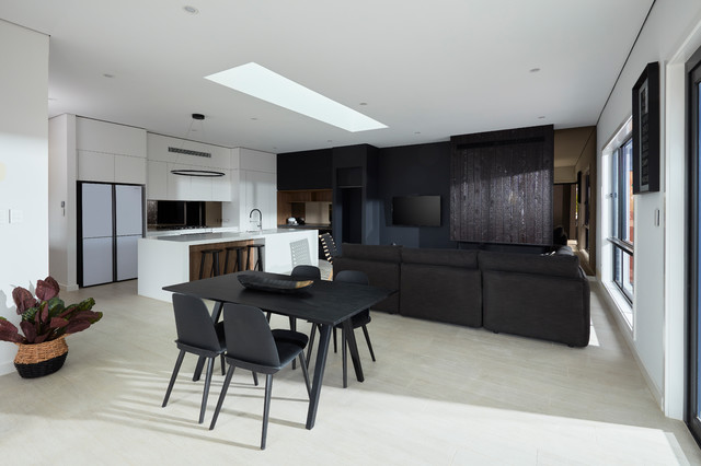 Oran Park Display Home contemporary-dining-room