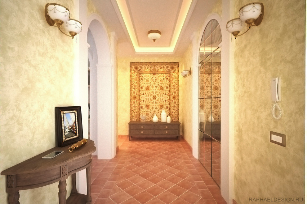 Реализованный проект в Московском районе - Квартира в средиземноморском стиле