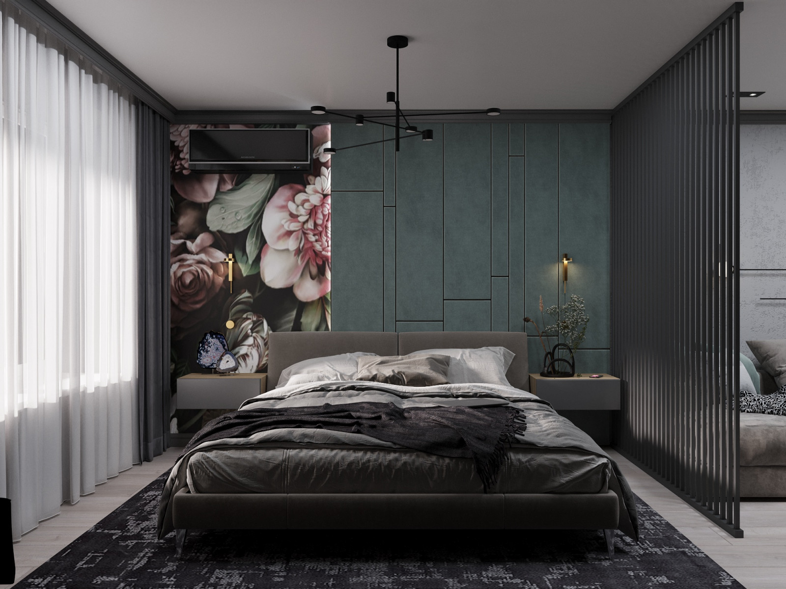 Спальня с местом отдыха