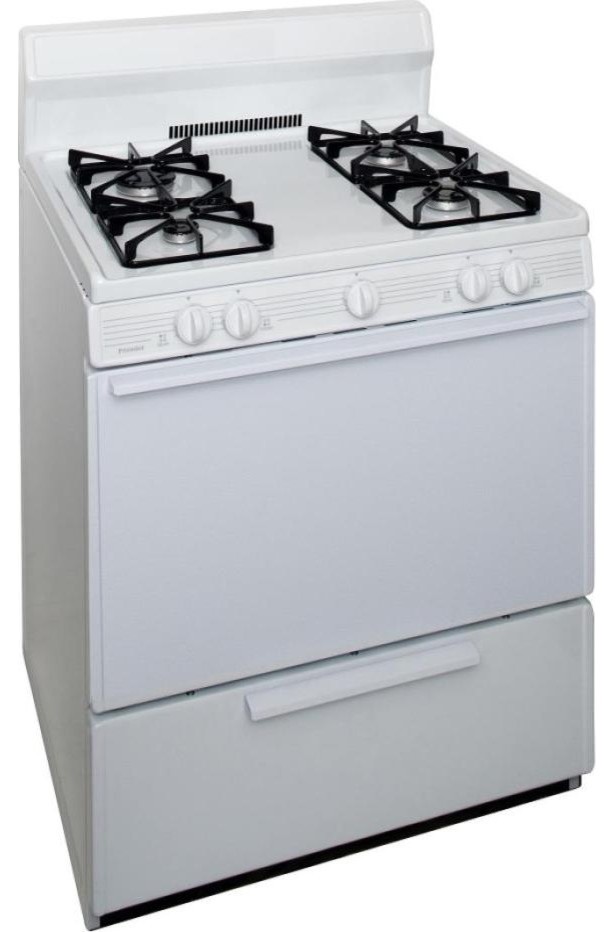 30" ADA Compliant Freestanding Gas Range Contemporary Gas Ranges