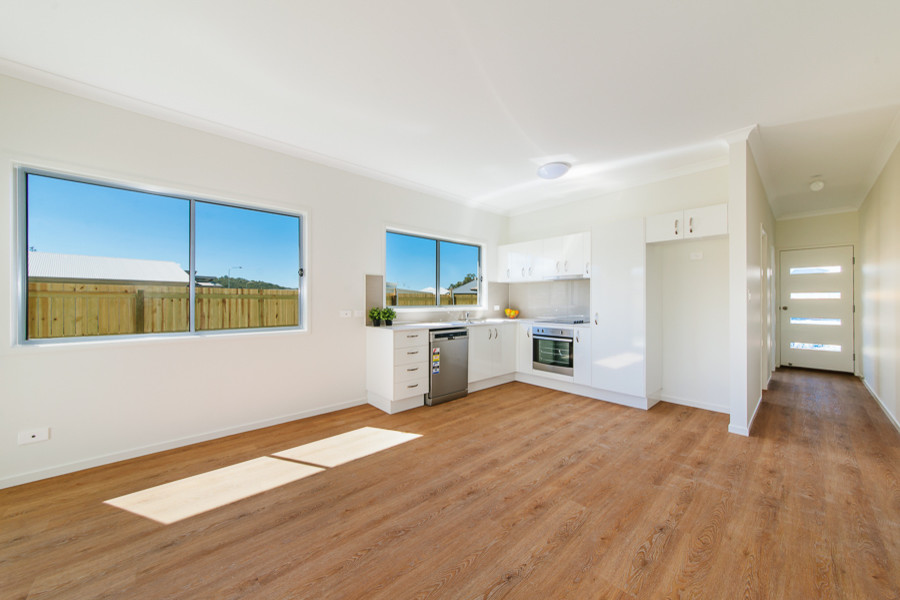 This is an example of a contemporary kitchen in Sunshine Coast.