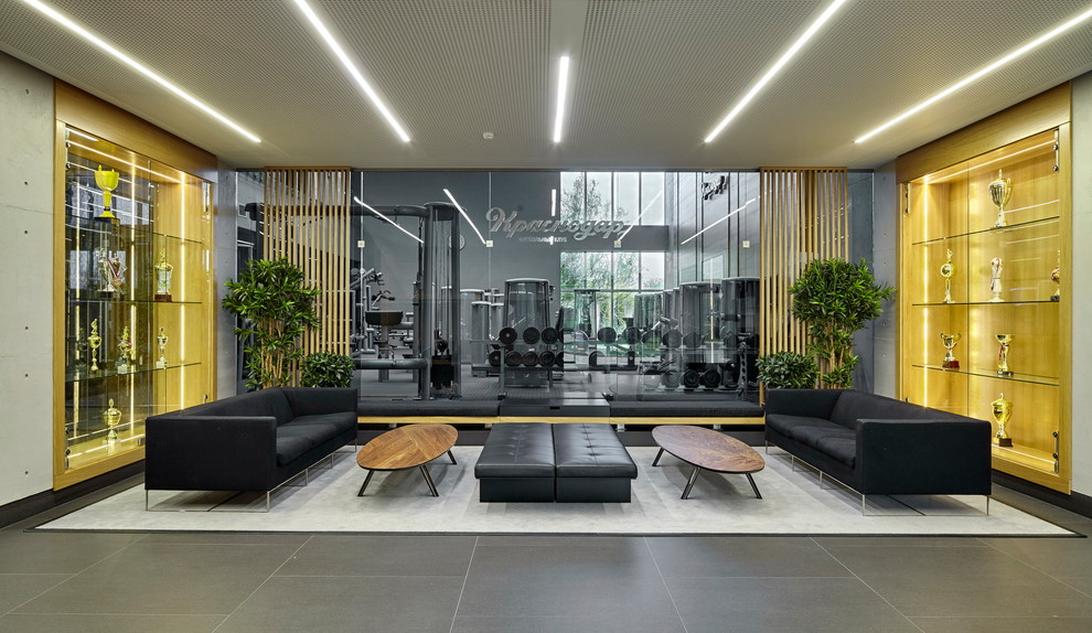 Интерьеры тренировочной базы ФК Краснодар