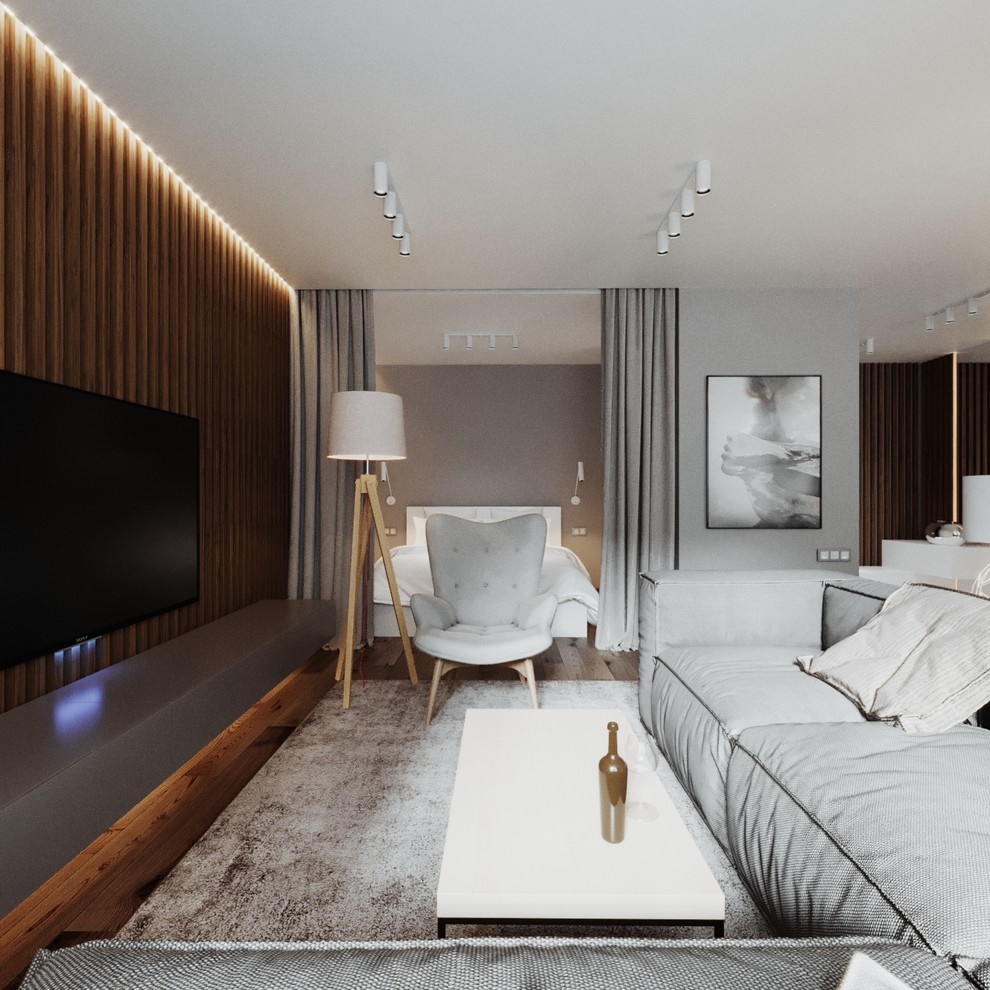 дизайн проект квартиры ЖК Полесье 2