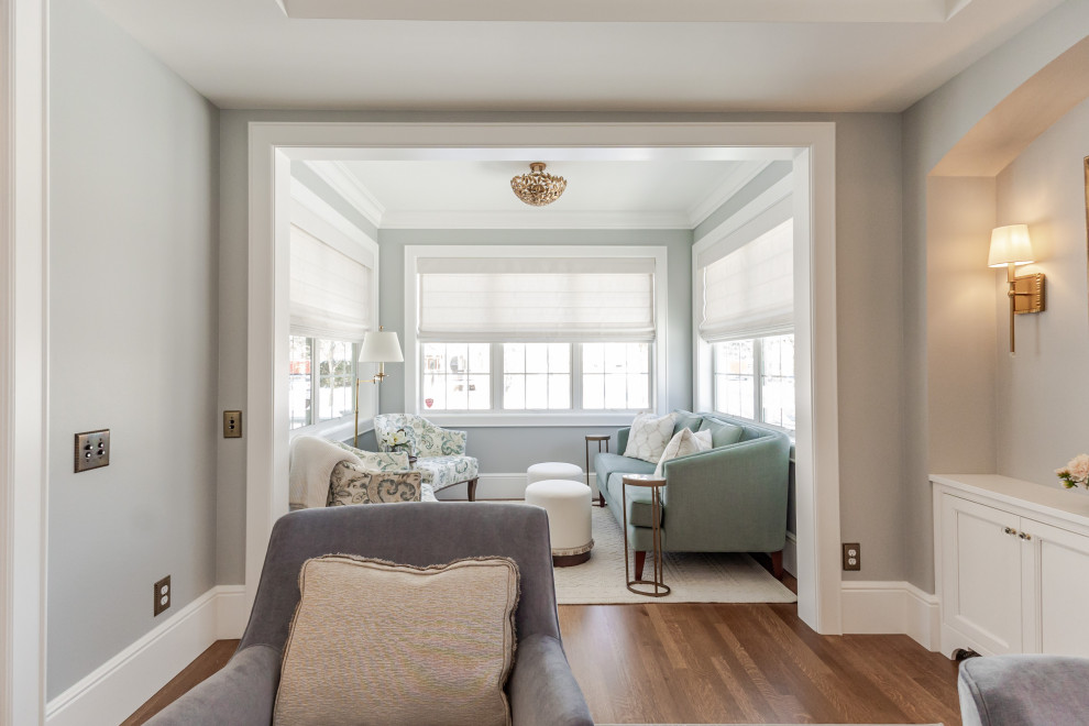 Powder Room Example Holiday Home Reimagined: Sunroom - Contemporary - Sunroom - Cedar ...