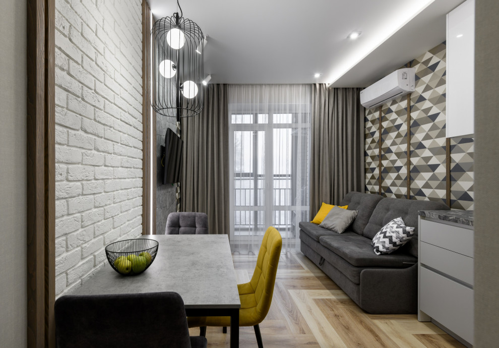 2022г. Интерьер квартиры 50 м2 в ЖК "Северная Корона"