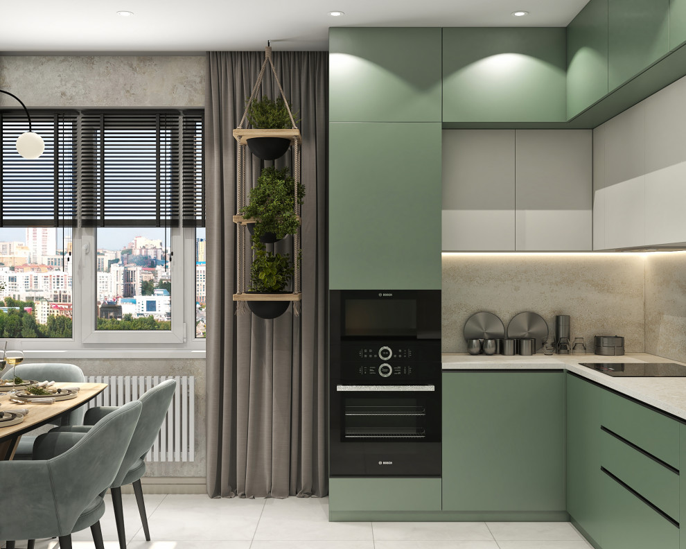 Яркая и спортивная квартира