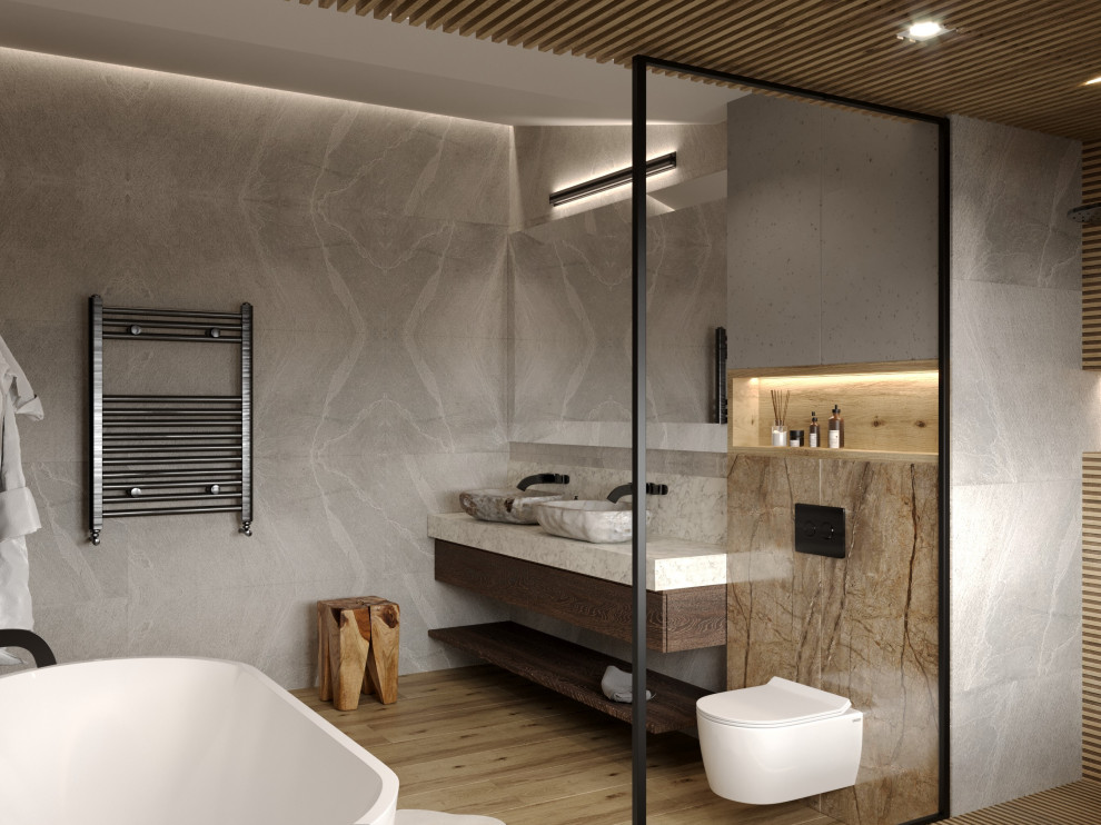 Дизайн проект интерьера загородного дома 850 м2