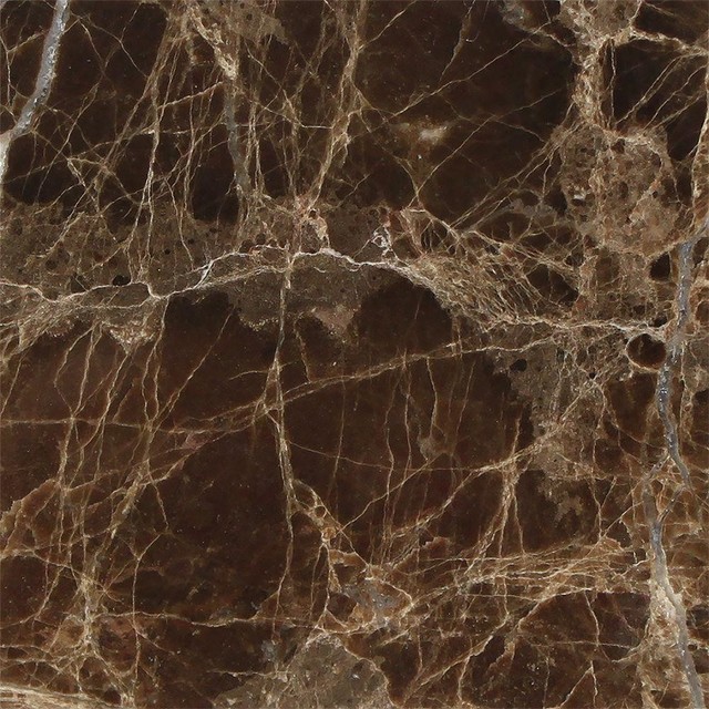 4 X4 Polished Emperador Dark Marble Tile Contemporary Wall And 4 X4 Polished Emperador Dark Marble Tile