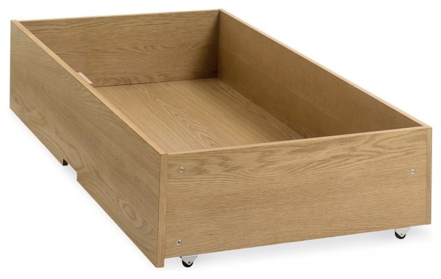 Atlanta Furniture Underbed Drawer On Wheels Midcentury Panel Atlanta Oak Furniture Underbed Drawer On Wheels