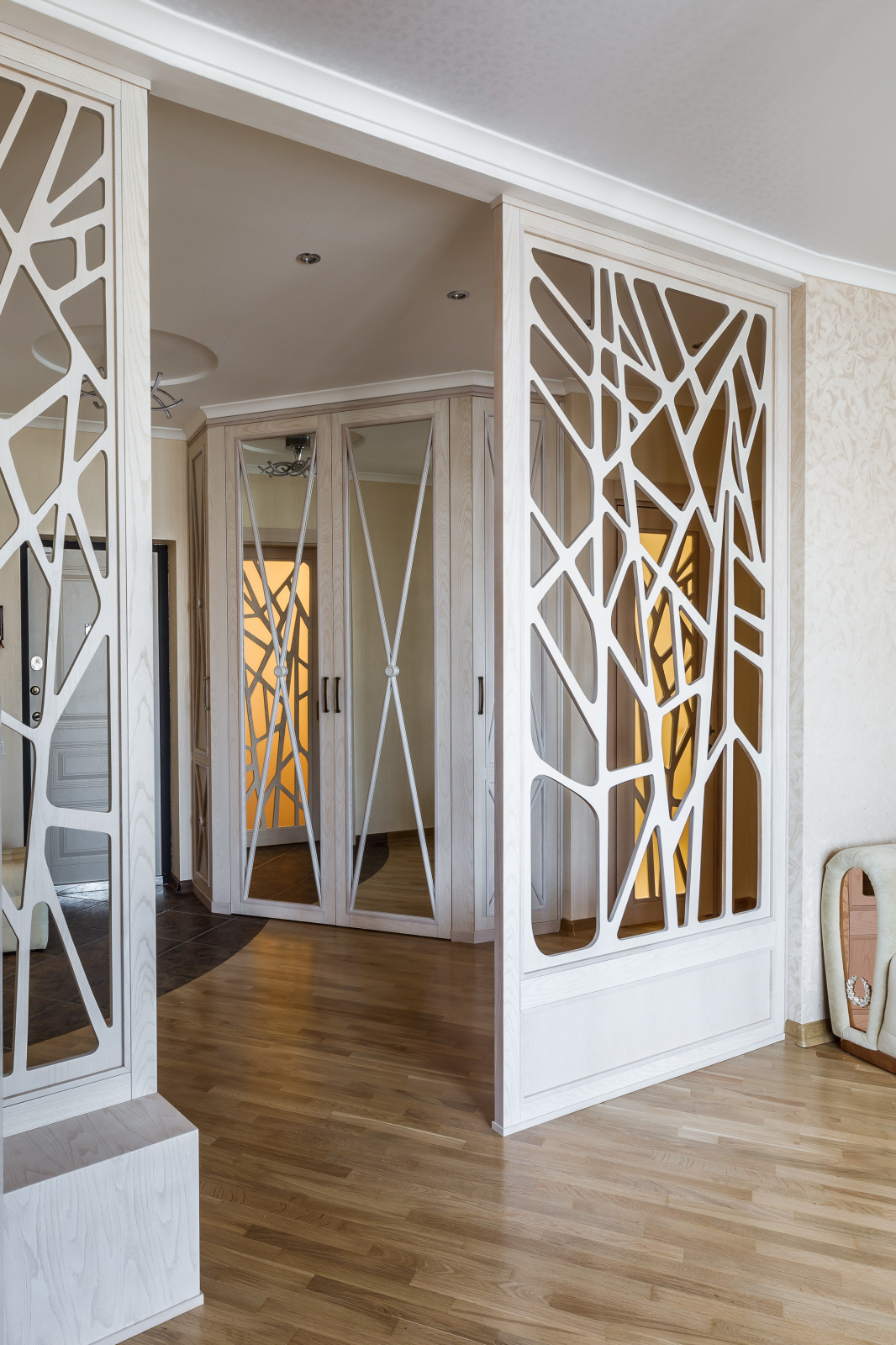 Авторские перегородки и двери в современной стиле "Fantasy"