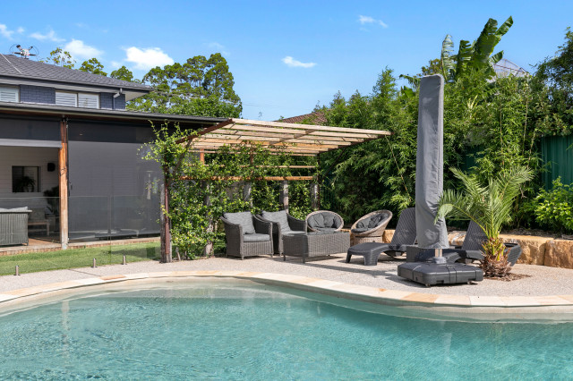 Modern Road Renovation modern-pool