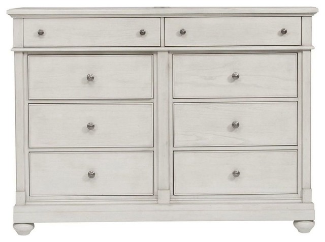 Harbor View Iii 8 Drawer Bureau Farmhouse Dressers By