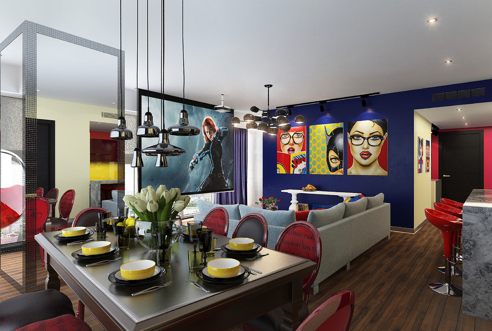 Зона отдыха и просмотра кинофильмов