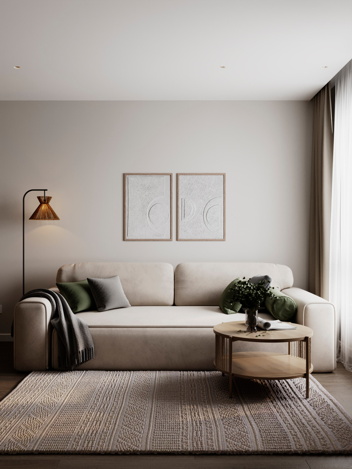 Интерьер квартиры от ПИК в ЖК Дмитровский парк