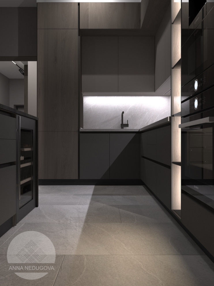 Дизайн проект загородного дома, д. Жаворонки, Московская область.