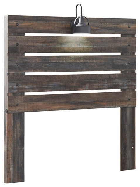 Ashley Furniture Drystan Full Slat Panel Headboard with Sconce