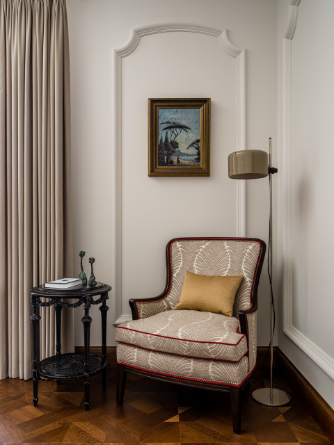 Eclectic Home Renovation in London eclectic-living-room