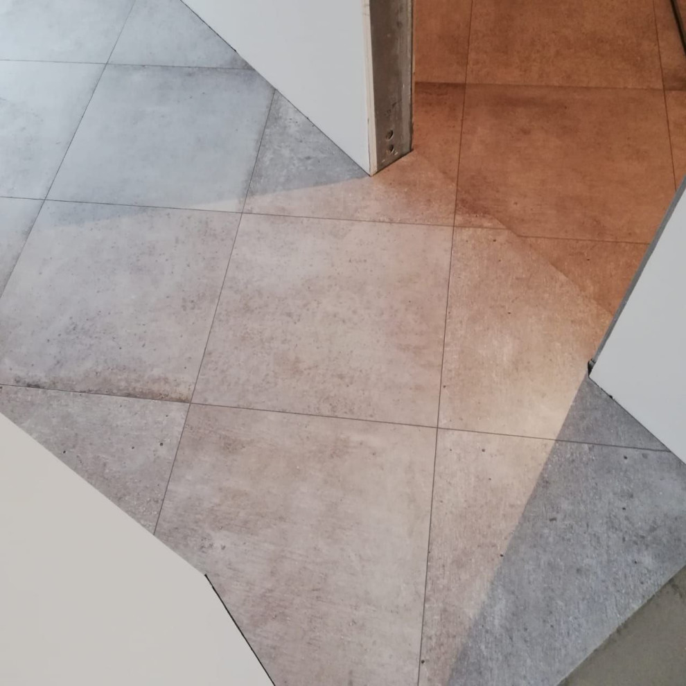 Идеальная укладка плитки!