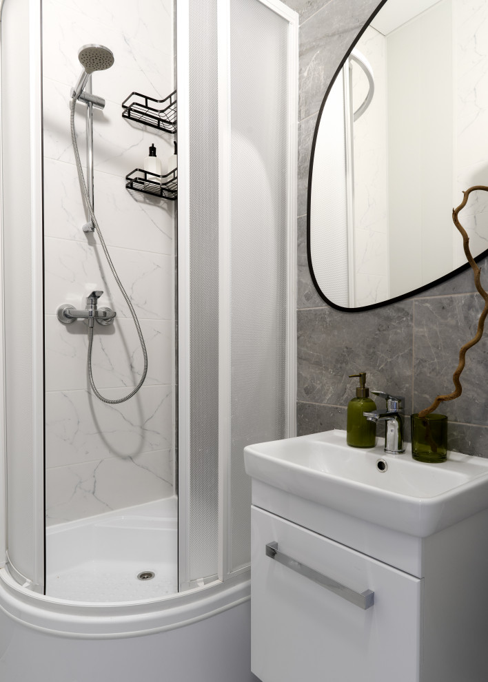 Квартира — студия по дизайн проекту Екатерины Тагировоq