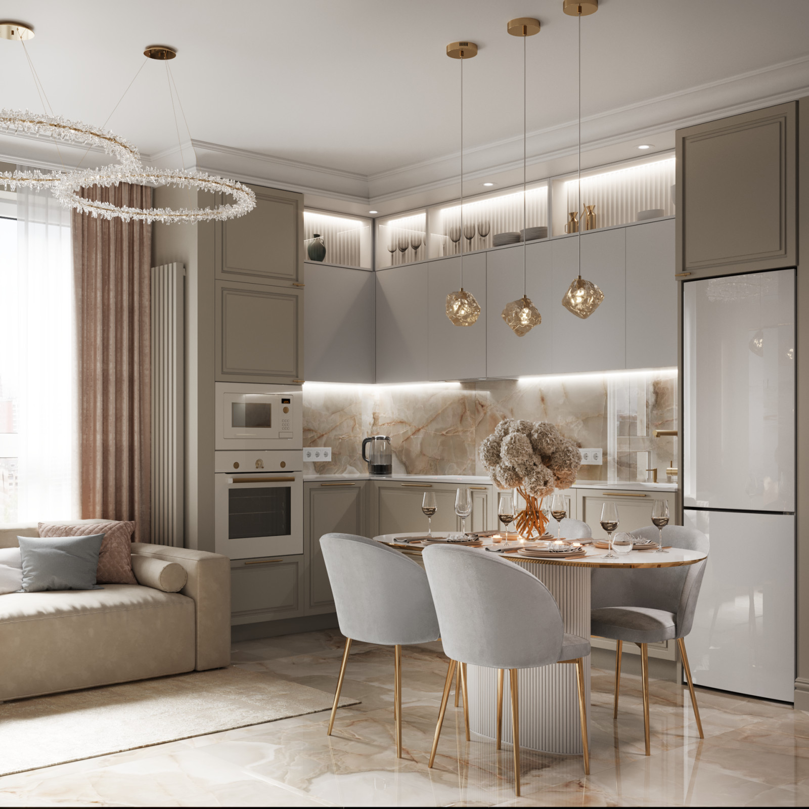 Дизайн-проект квартиры в ЖК «Комфорт Парк»