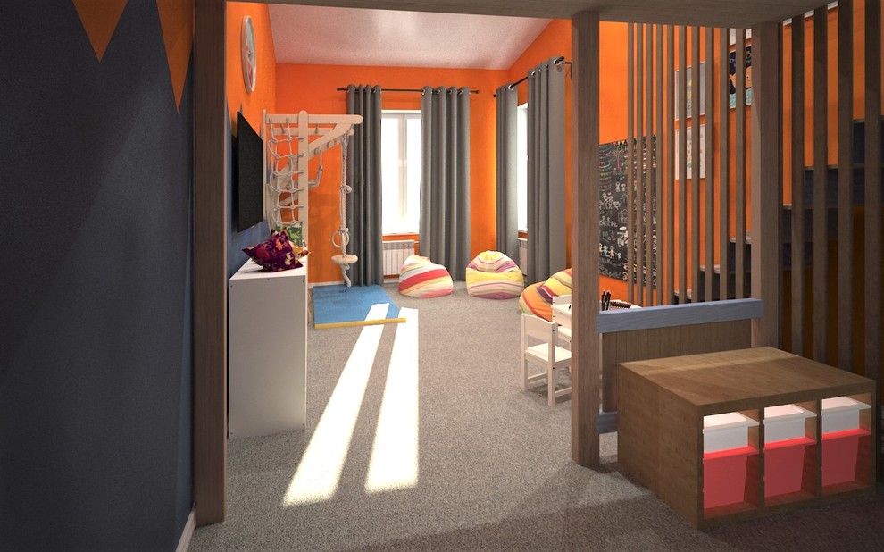 Игровая для трех детей