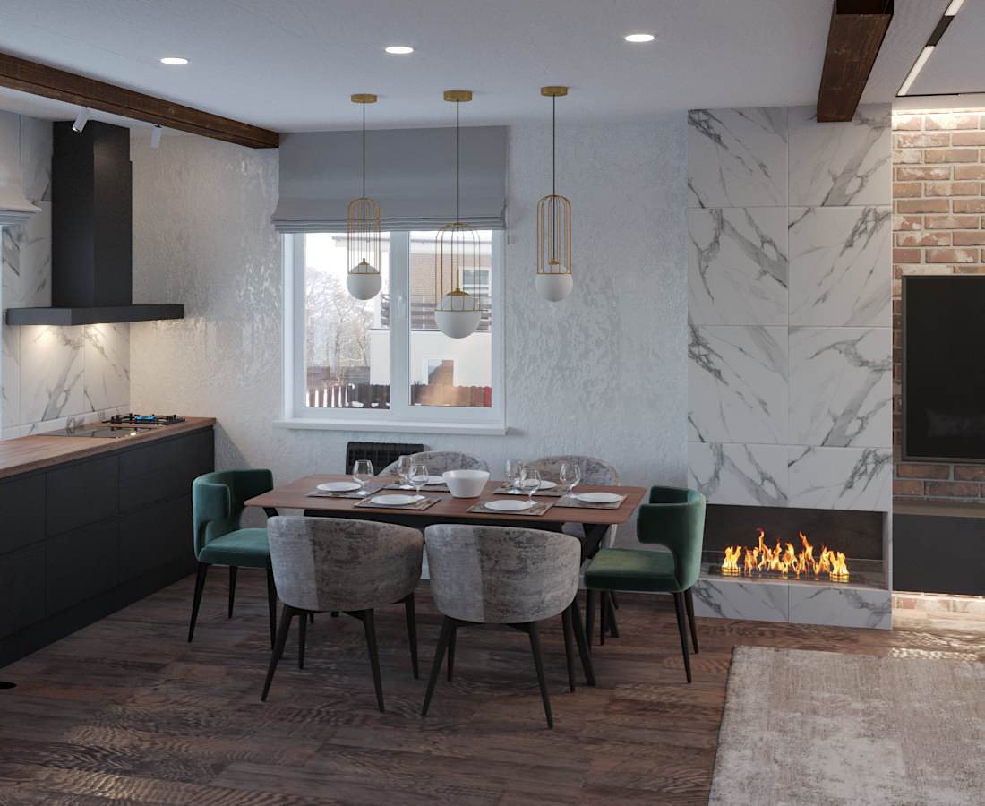 Лофт для молодой пары