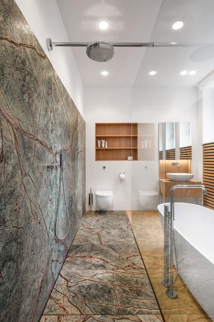 Stadtwohnung K&ouml;ln contemporary-bathroom