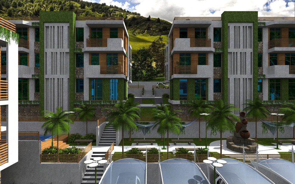 Жилая ЭКО застройка г.Сочи