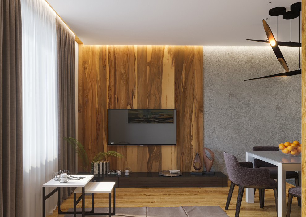 Дизайн интерьера двухкомнатной квартиры в СПб