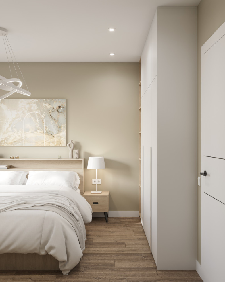 Design project of a one bedroom apartment